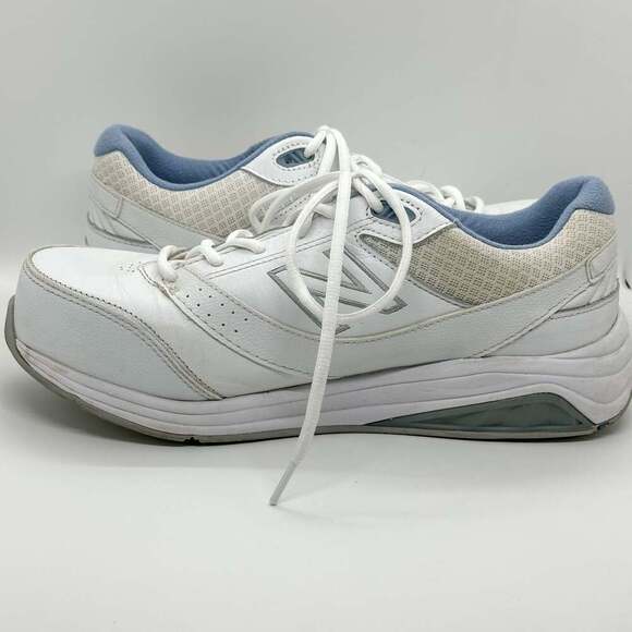 New Balance 928v3 White Leather Walking Shoes Women's Size 10 Extra Wide 2E - Picture 6 of 10